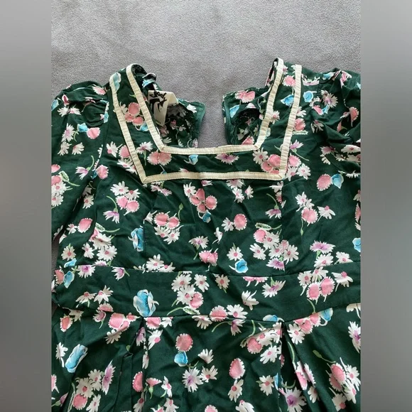 Vintage floral dress - Picture 2 of 10